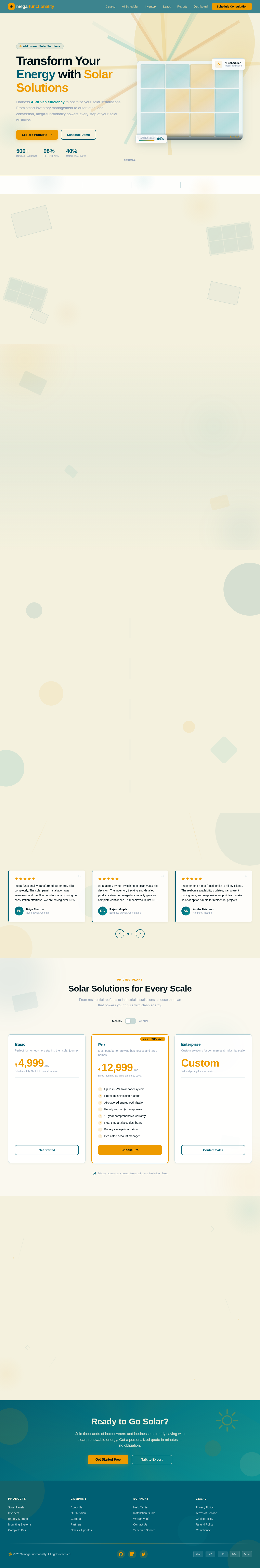 Landing design preview
