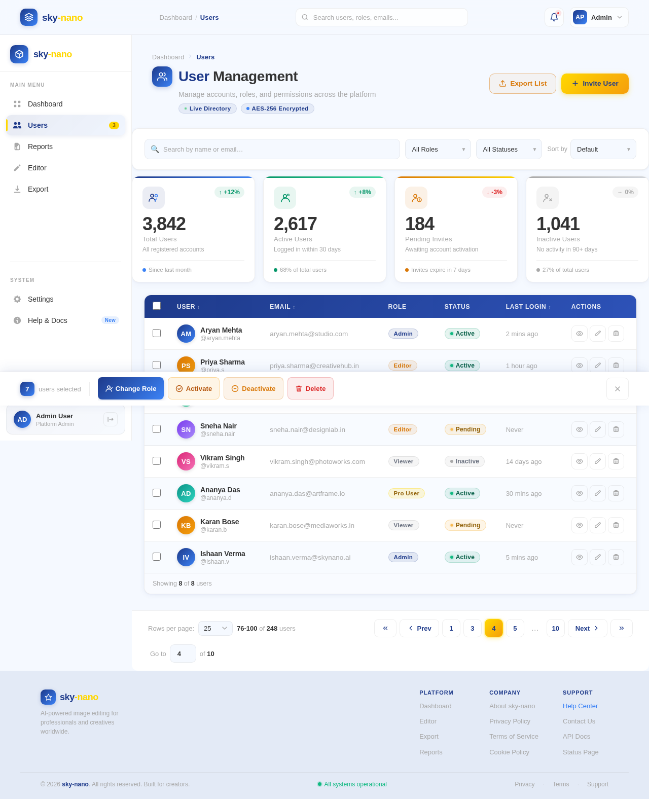 Users design preview