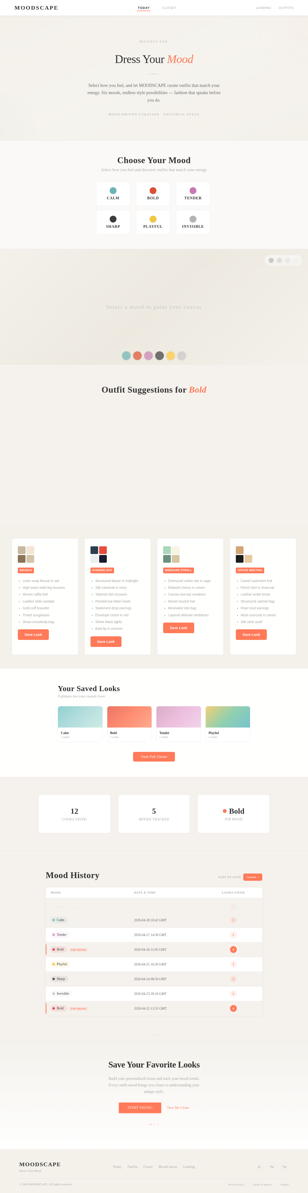 MoodCanvas design preview