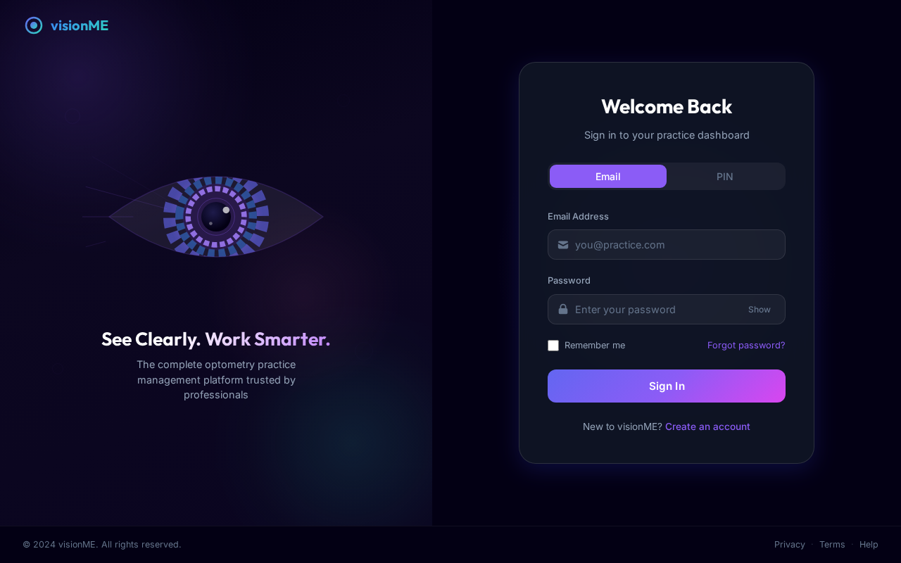Login design preview