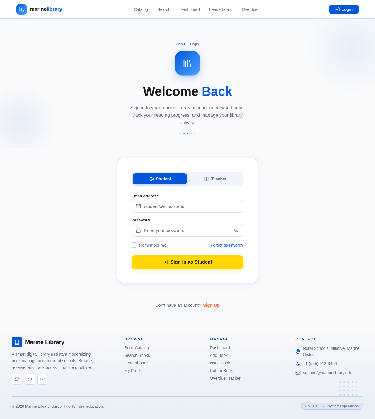 Login design preview