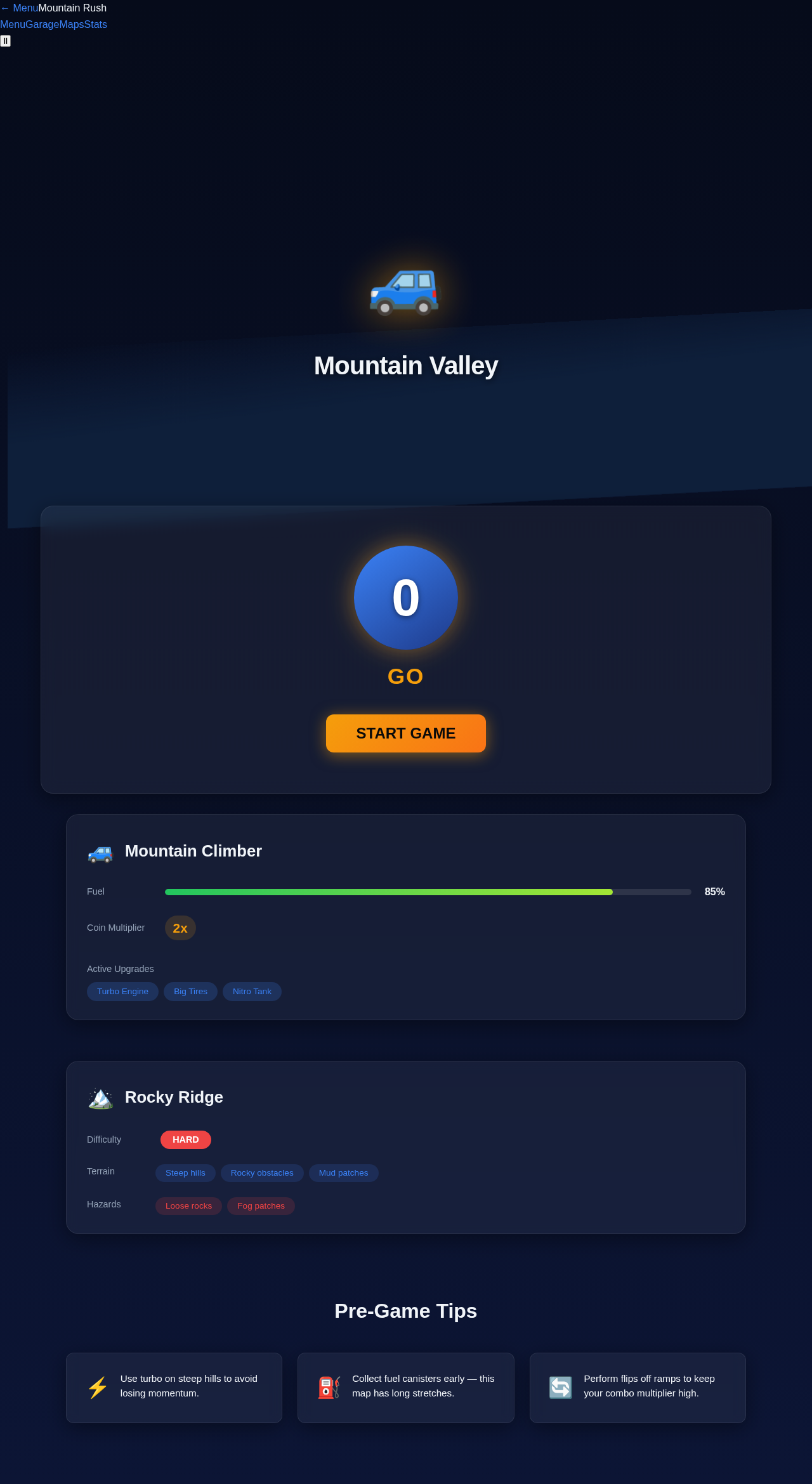 Countdown design preview