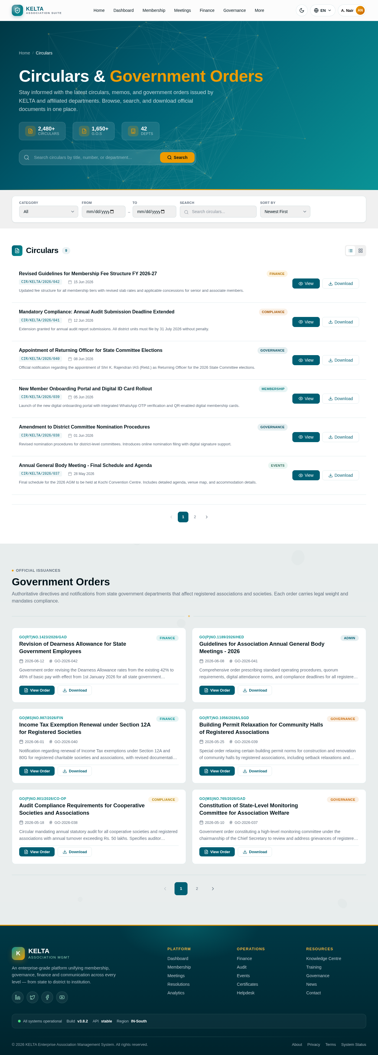 Circulars design preview