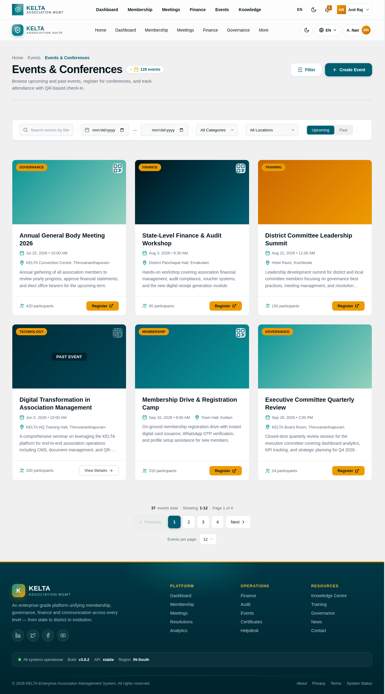 Events design preview