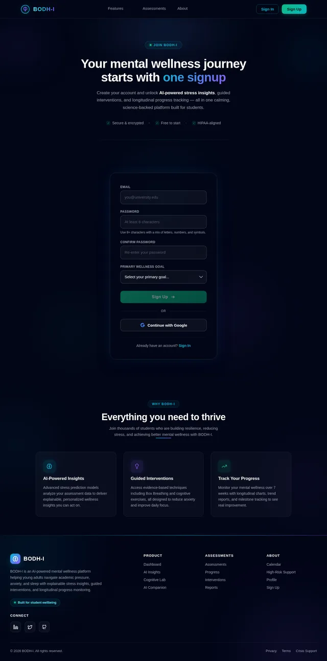 Signup