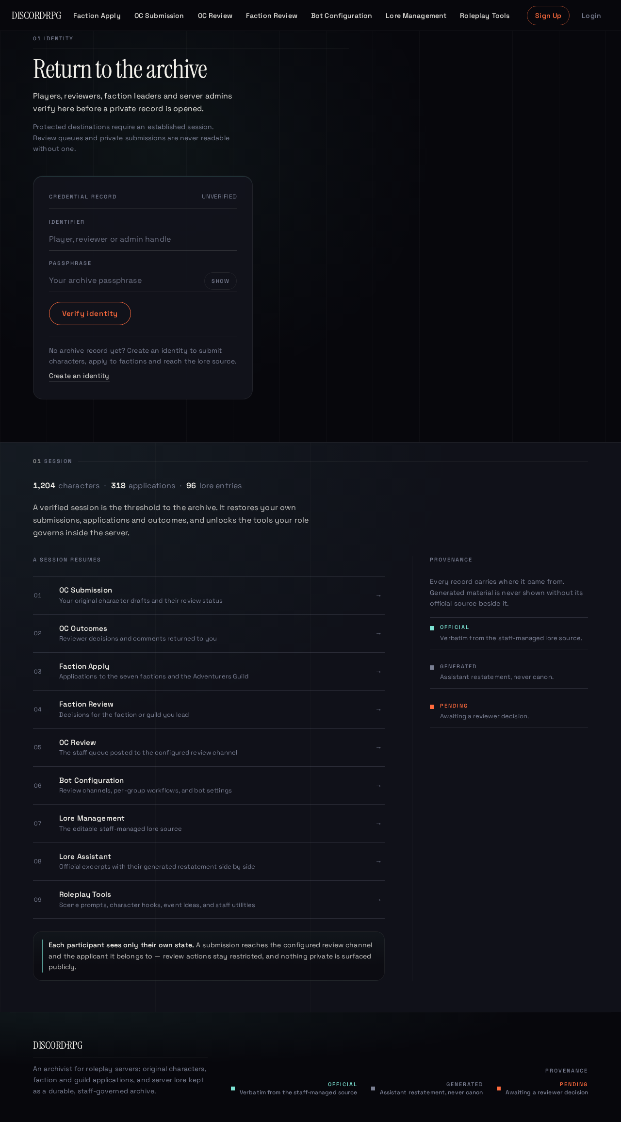 Login design preview