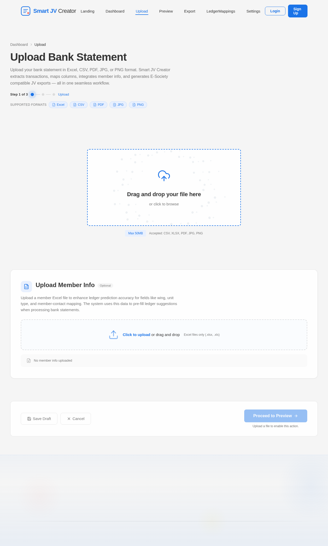 Upload design preview
