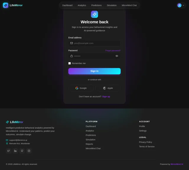 Login