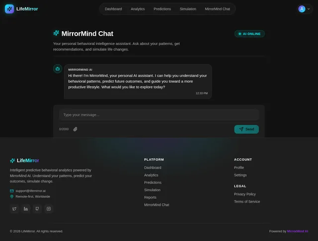 MirrorMind Chat