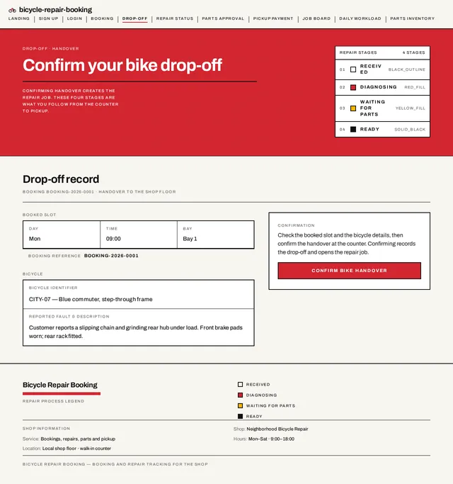 Drop-off