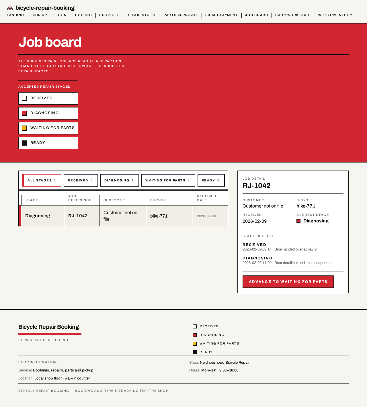 Job Board design preview