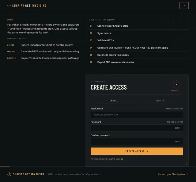 Login