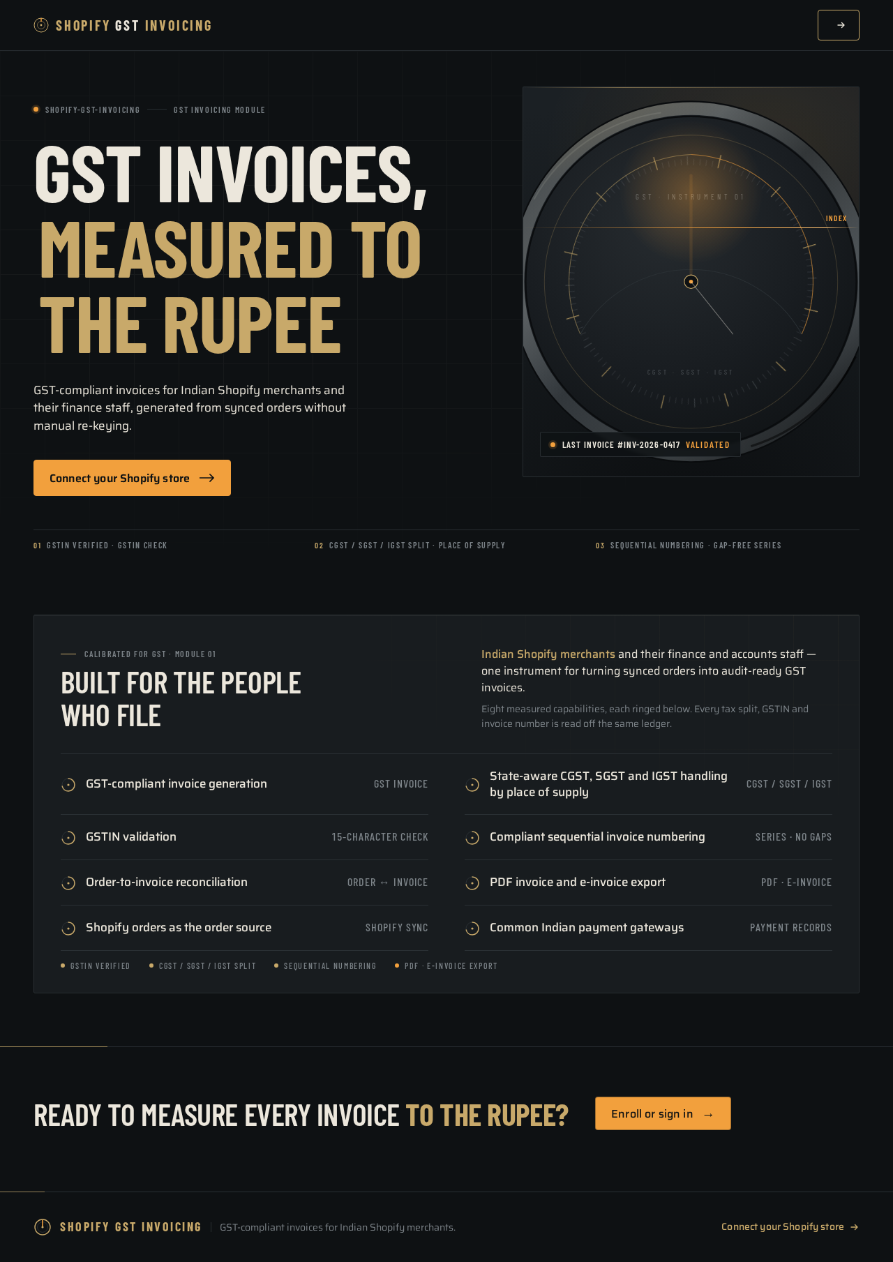 Landing design preview
