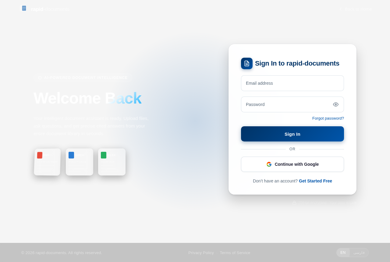 Login design preview
