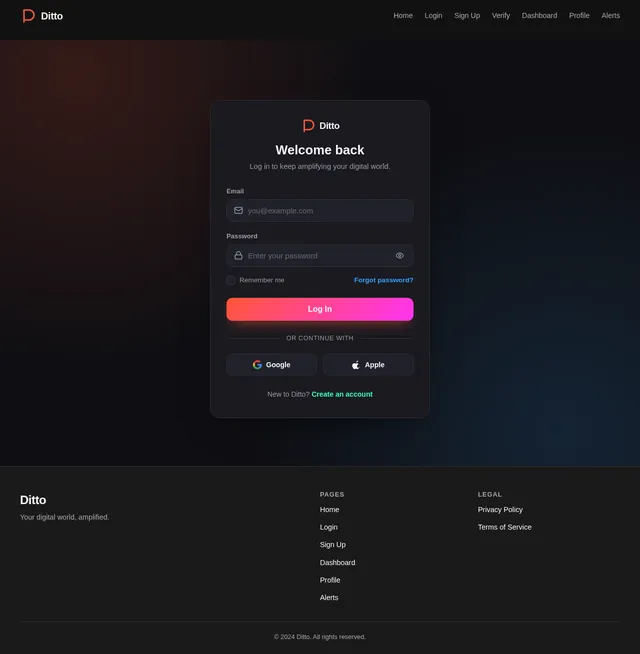 Login