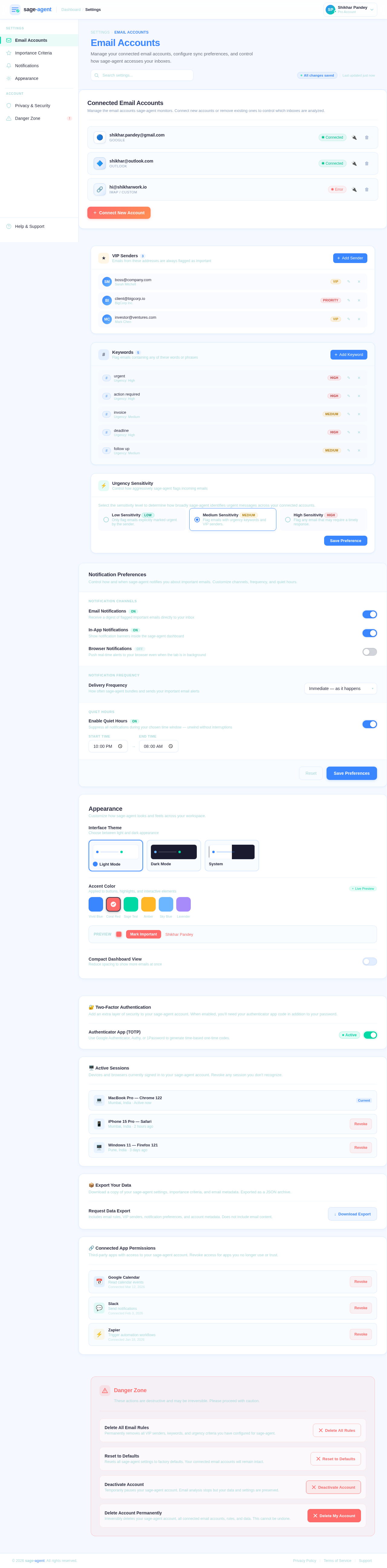 Settings design preview