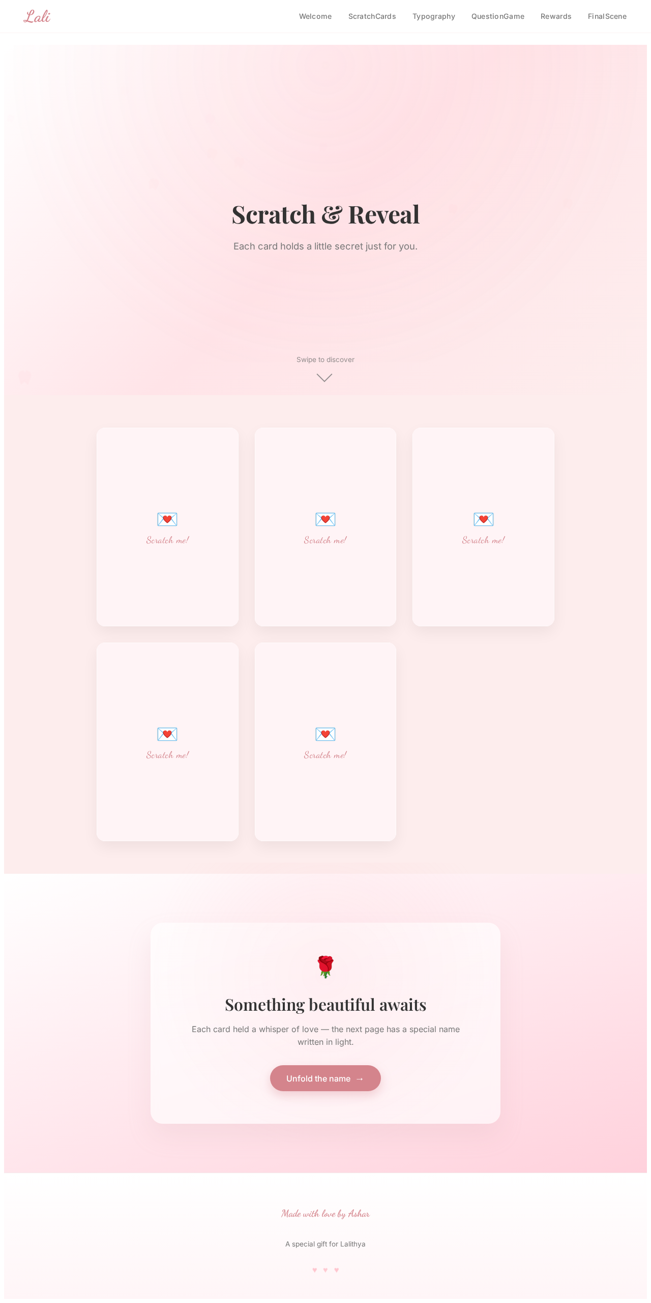 ScratchCards design preview