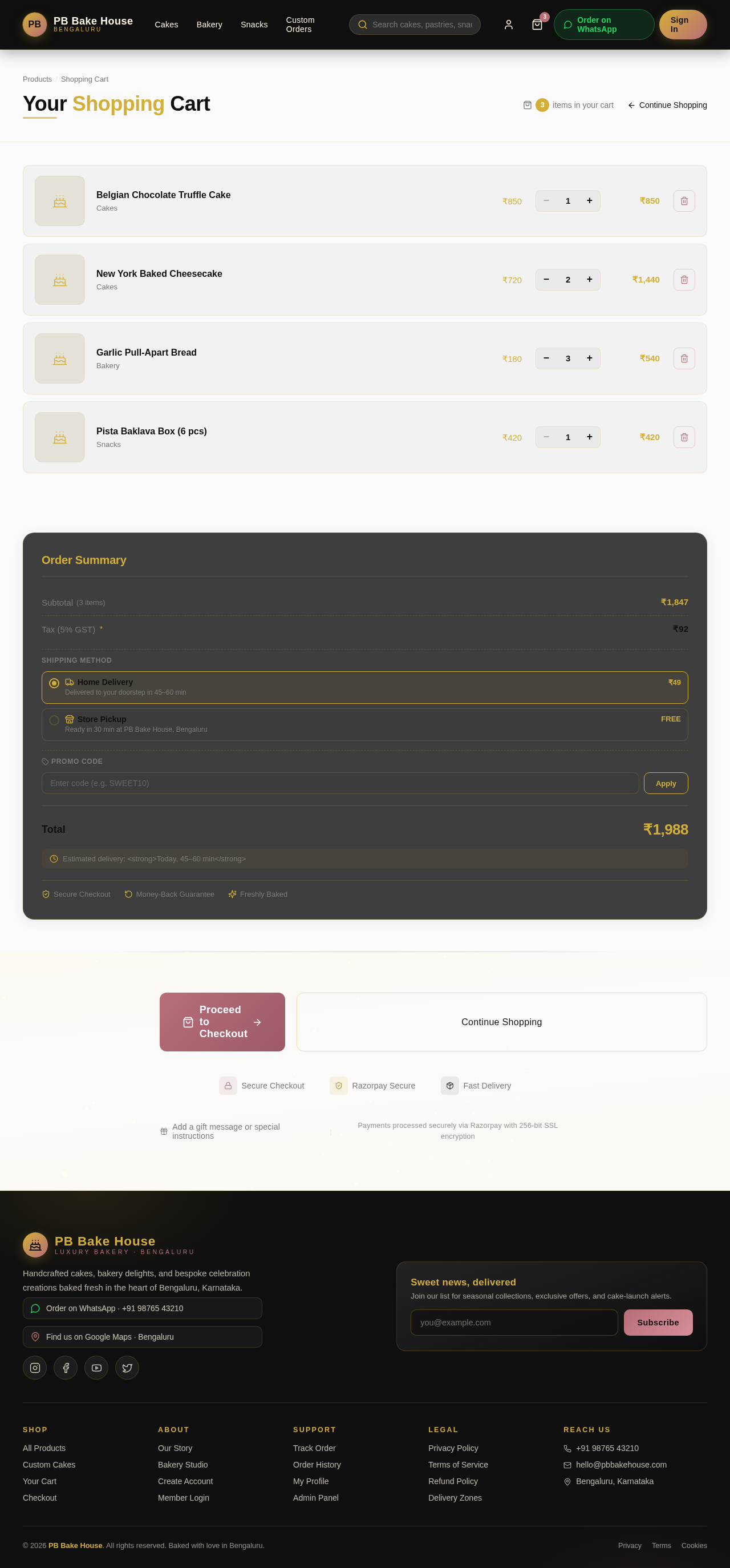 Cart design preview