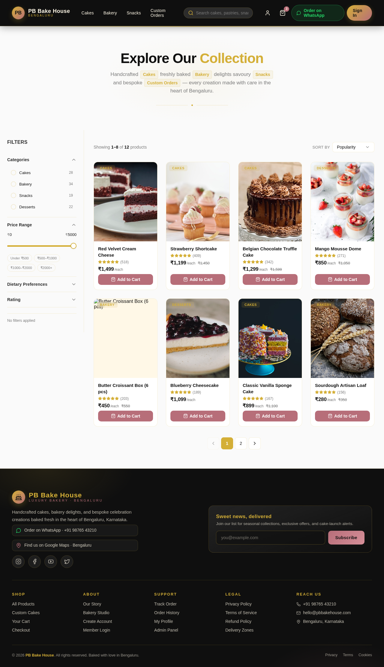 Products design preview