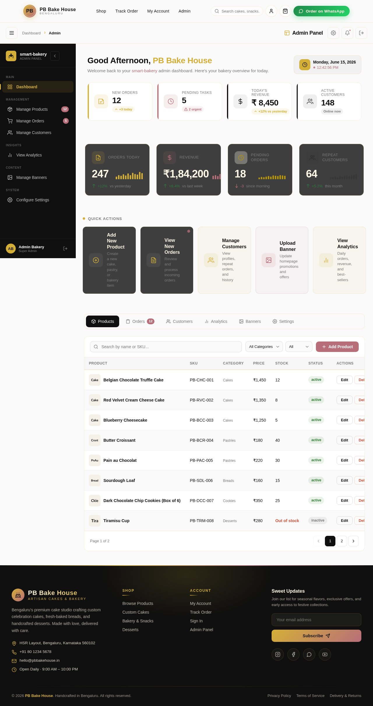 AdminPanel design preview