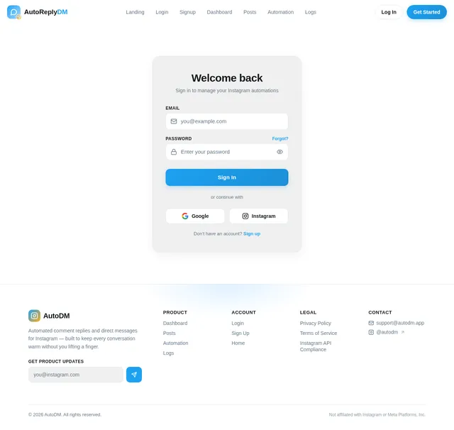 Login