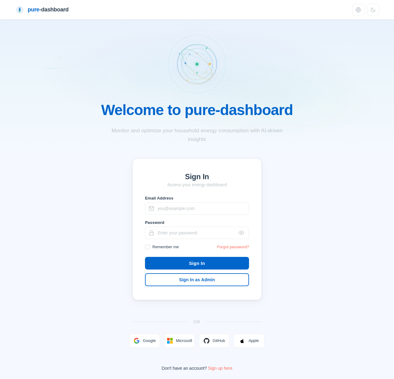 Login design preview