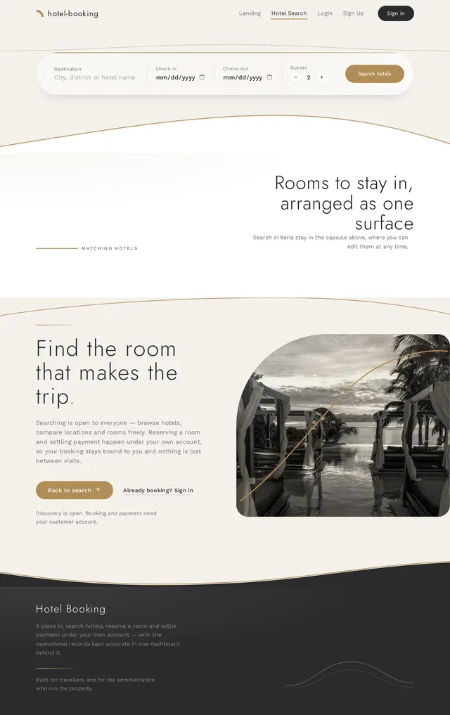 Hotel Search