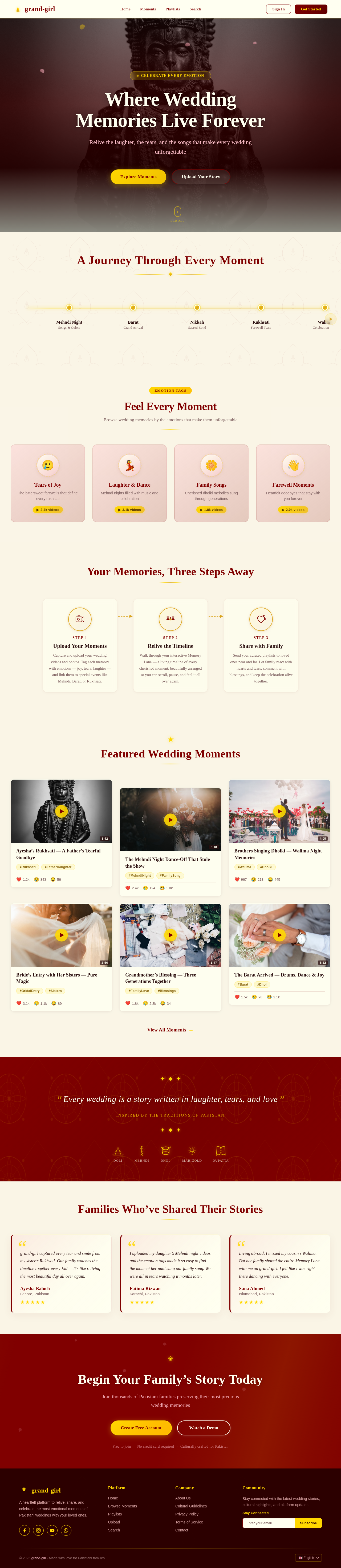 Landing design preview