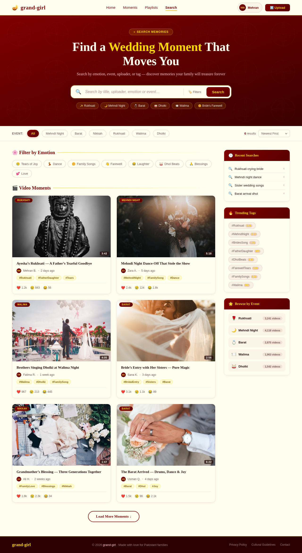 Search design preview