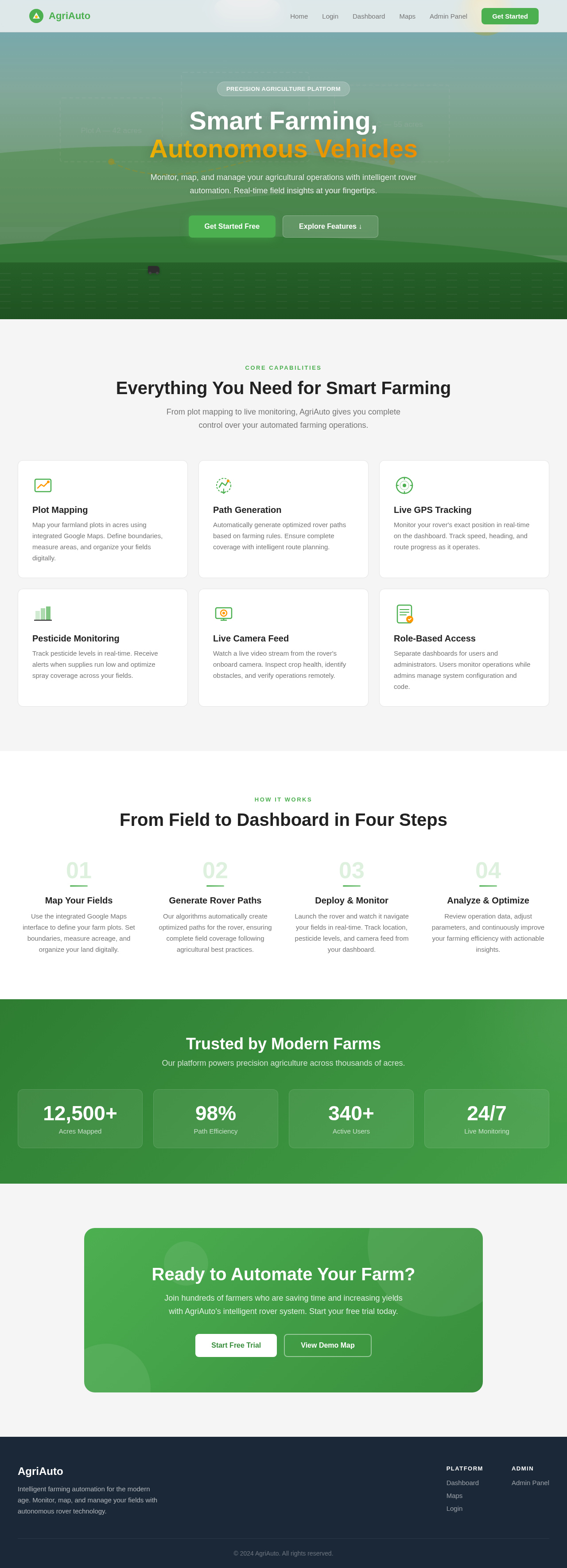 Landing design preview