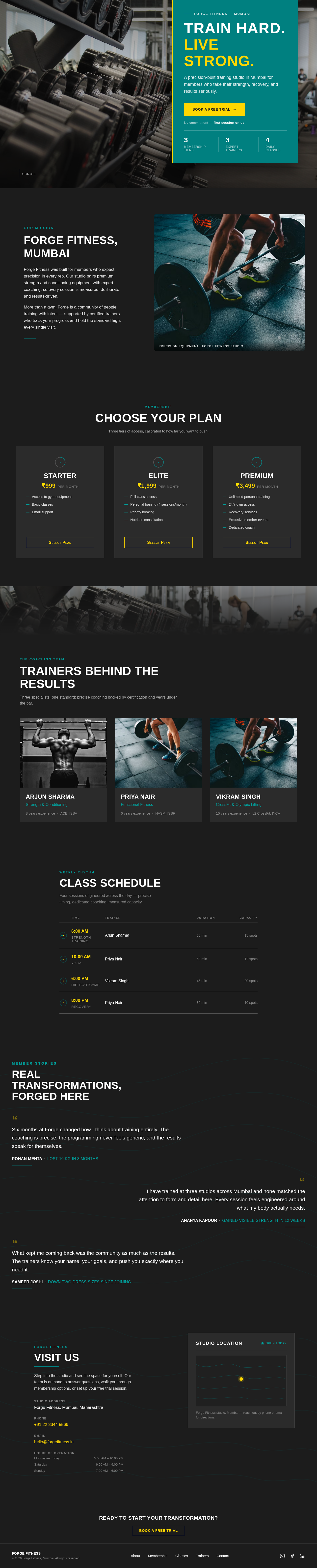 Landing design preview