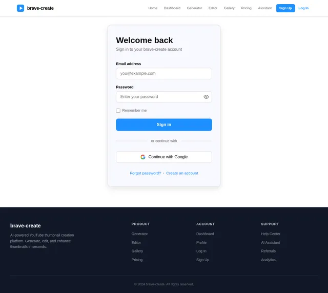 Login