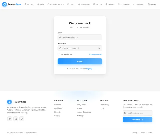 Login