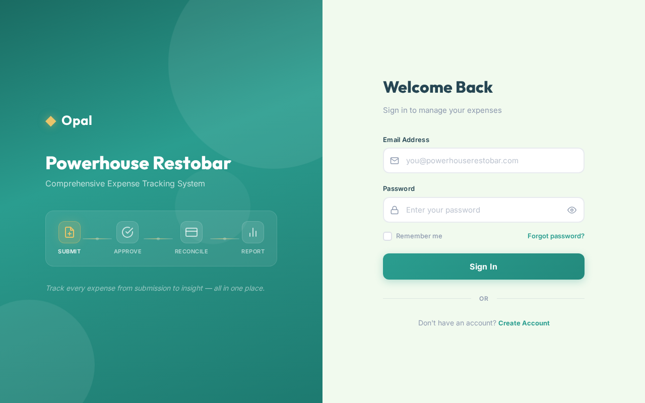 Login design preview