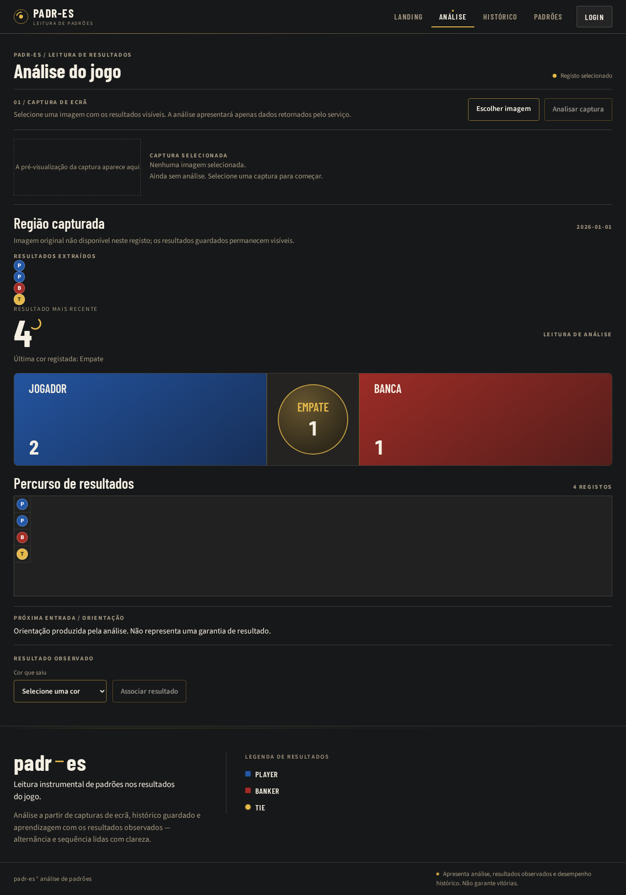 Análise design preview