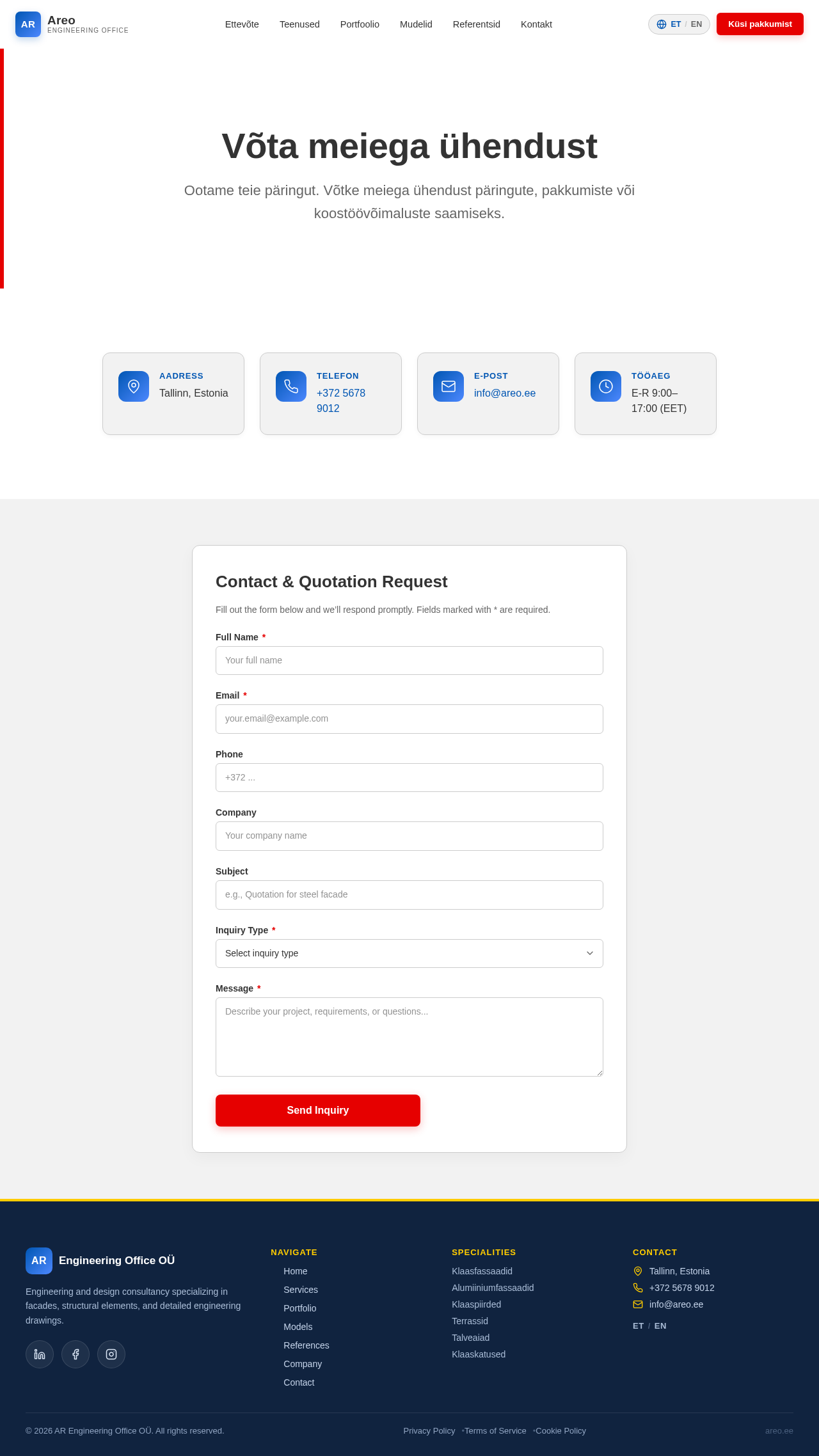 Contact design preview