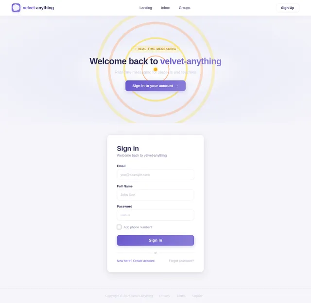 Login