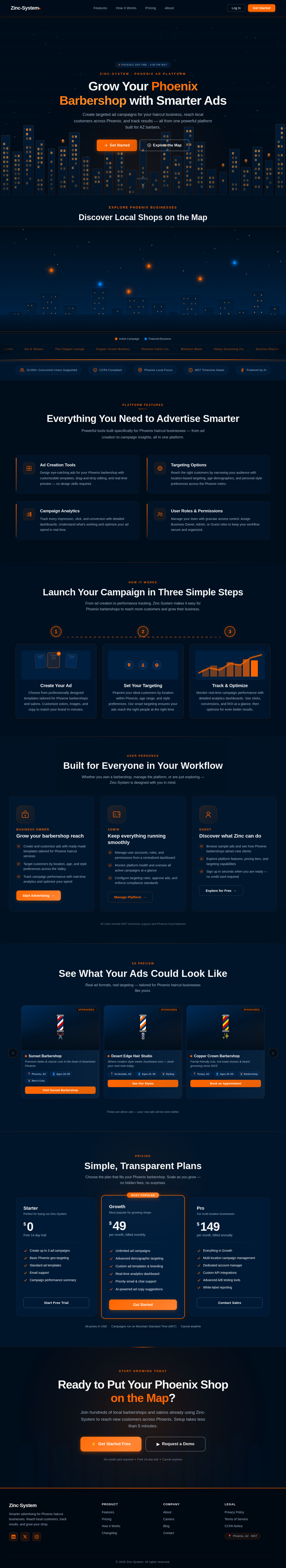 Landing design preview