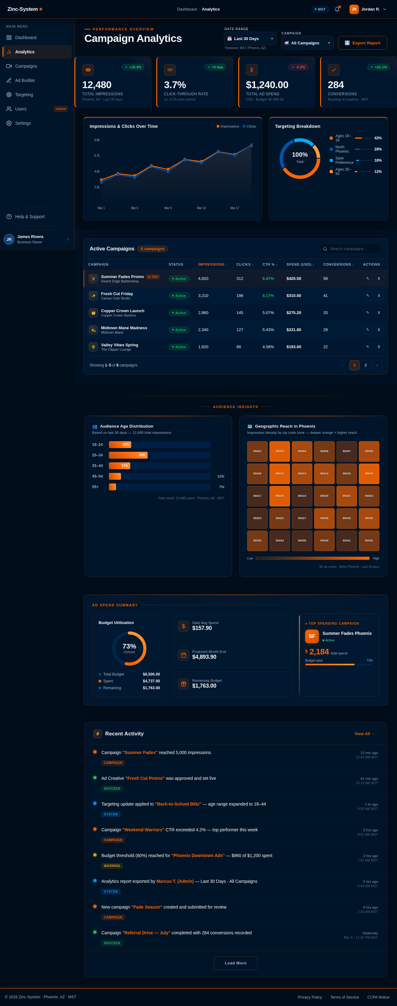Analytics design preview