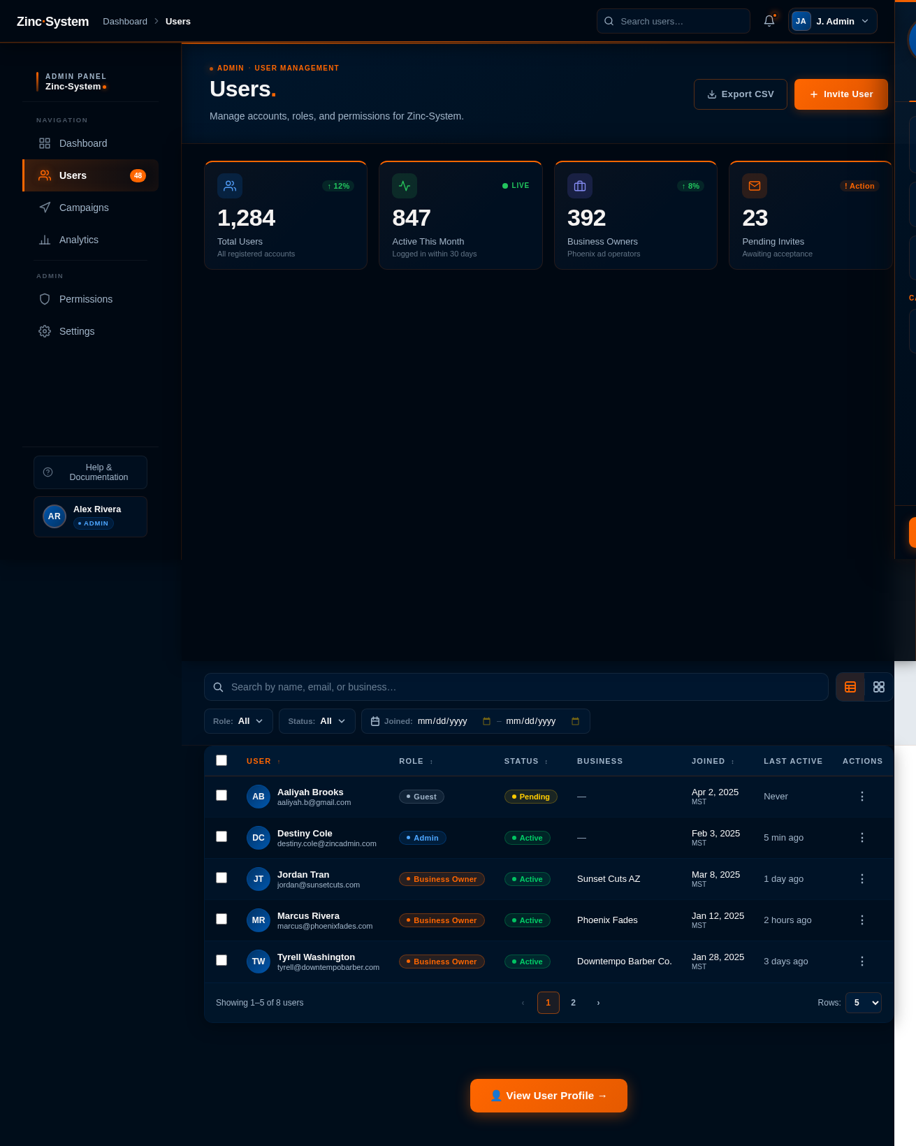 Users design preview