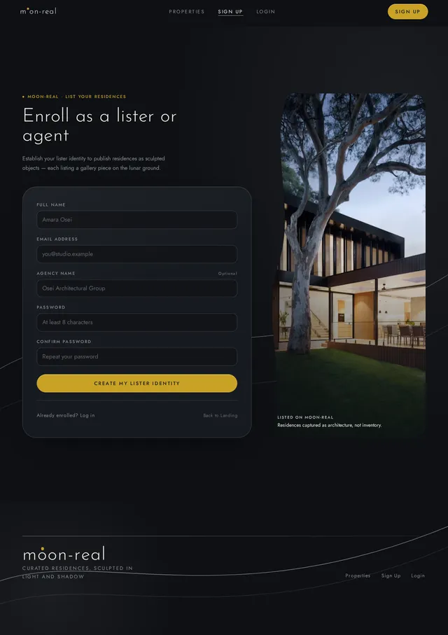 Sign Up