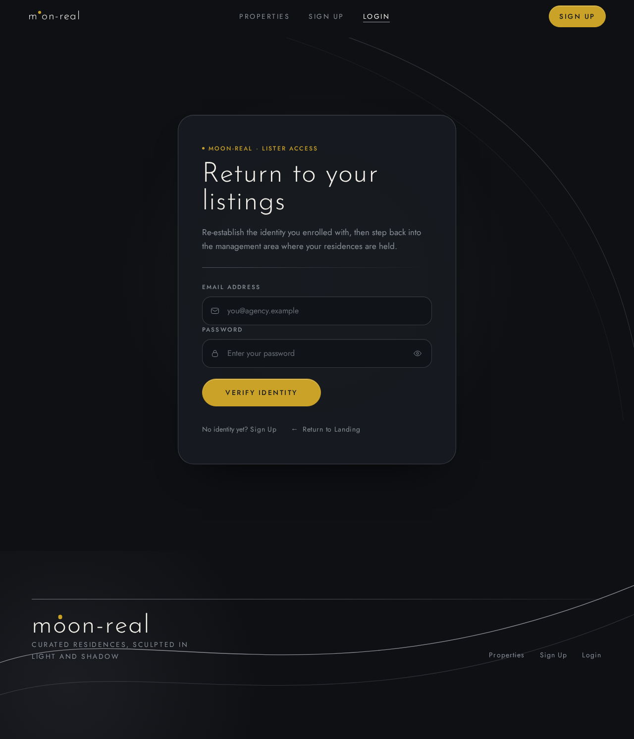 Login design preview