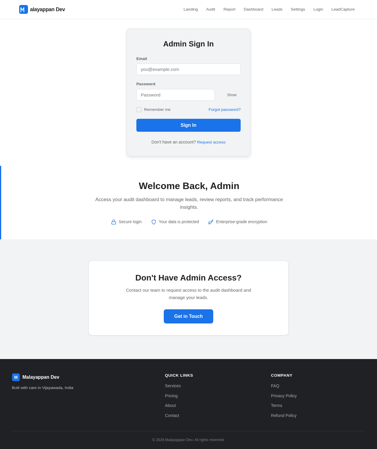 Login design preview