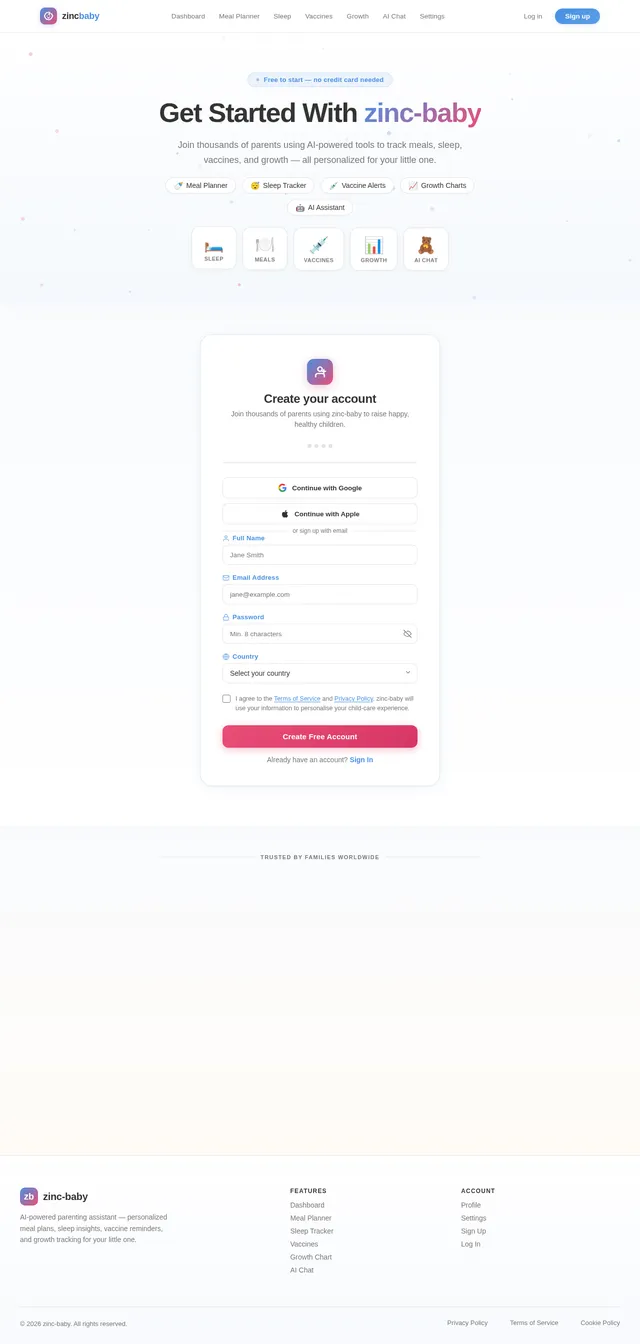 Signup