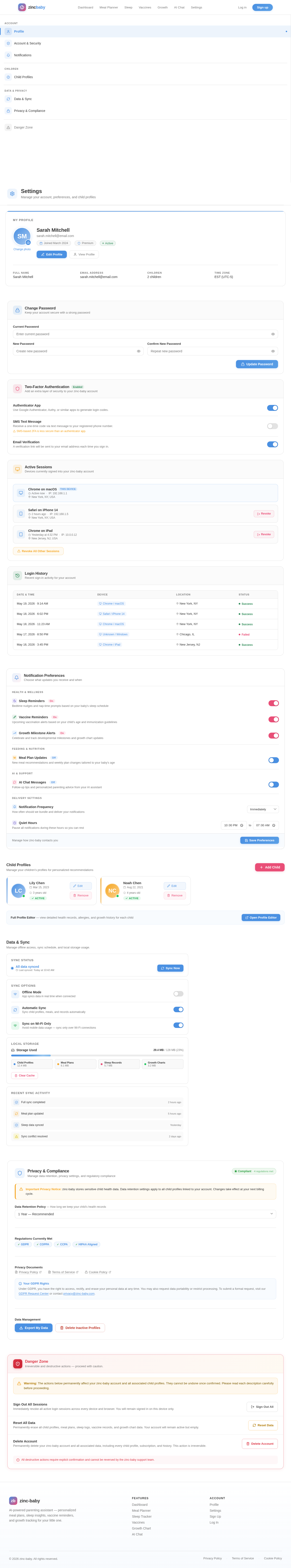 Settings design preview