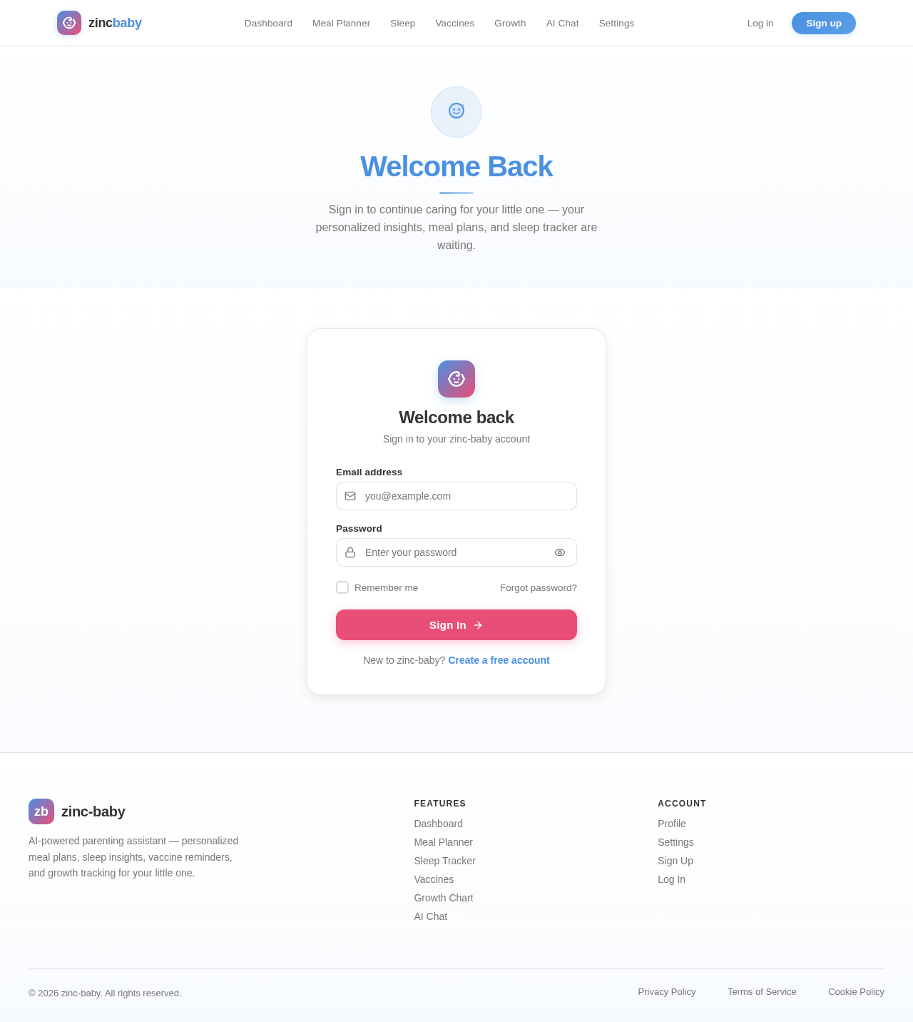 Login design preview