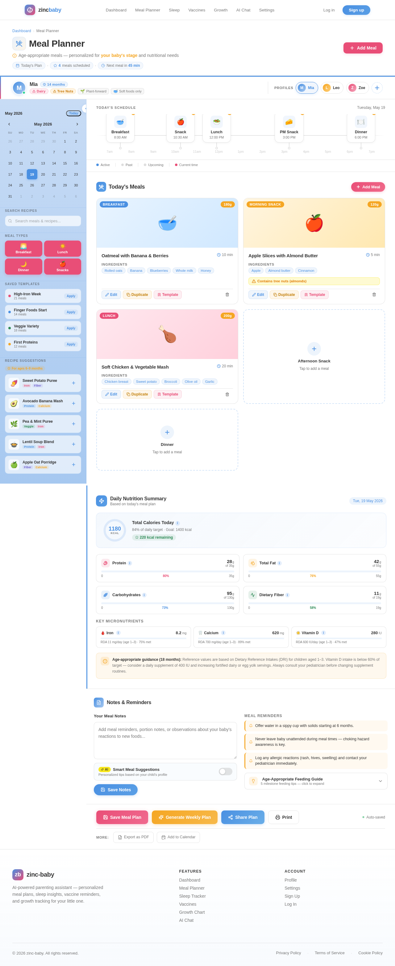 MealPlanner design preview