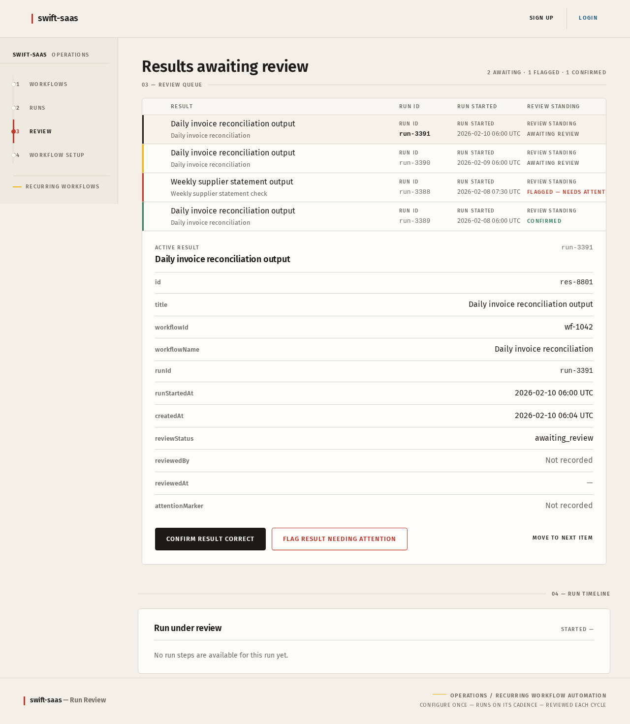 Review design preview