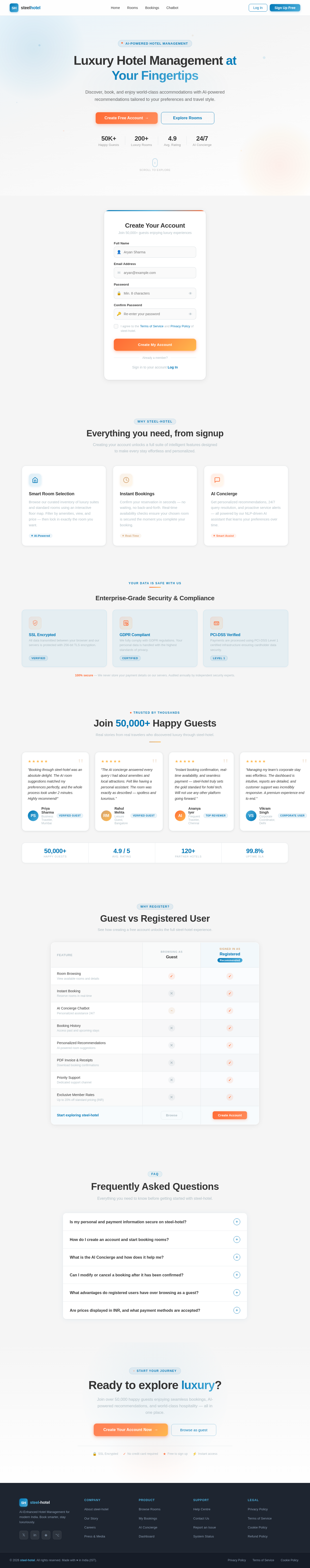 Signup design preview