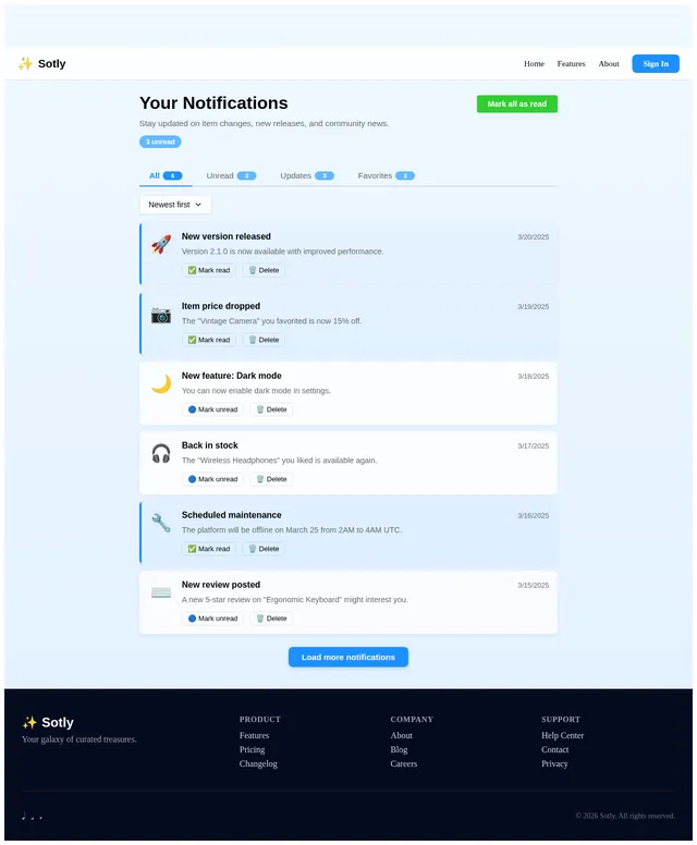 Notifications